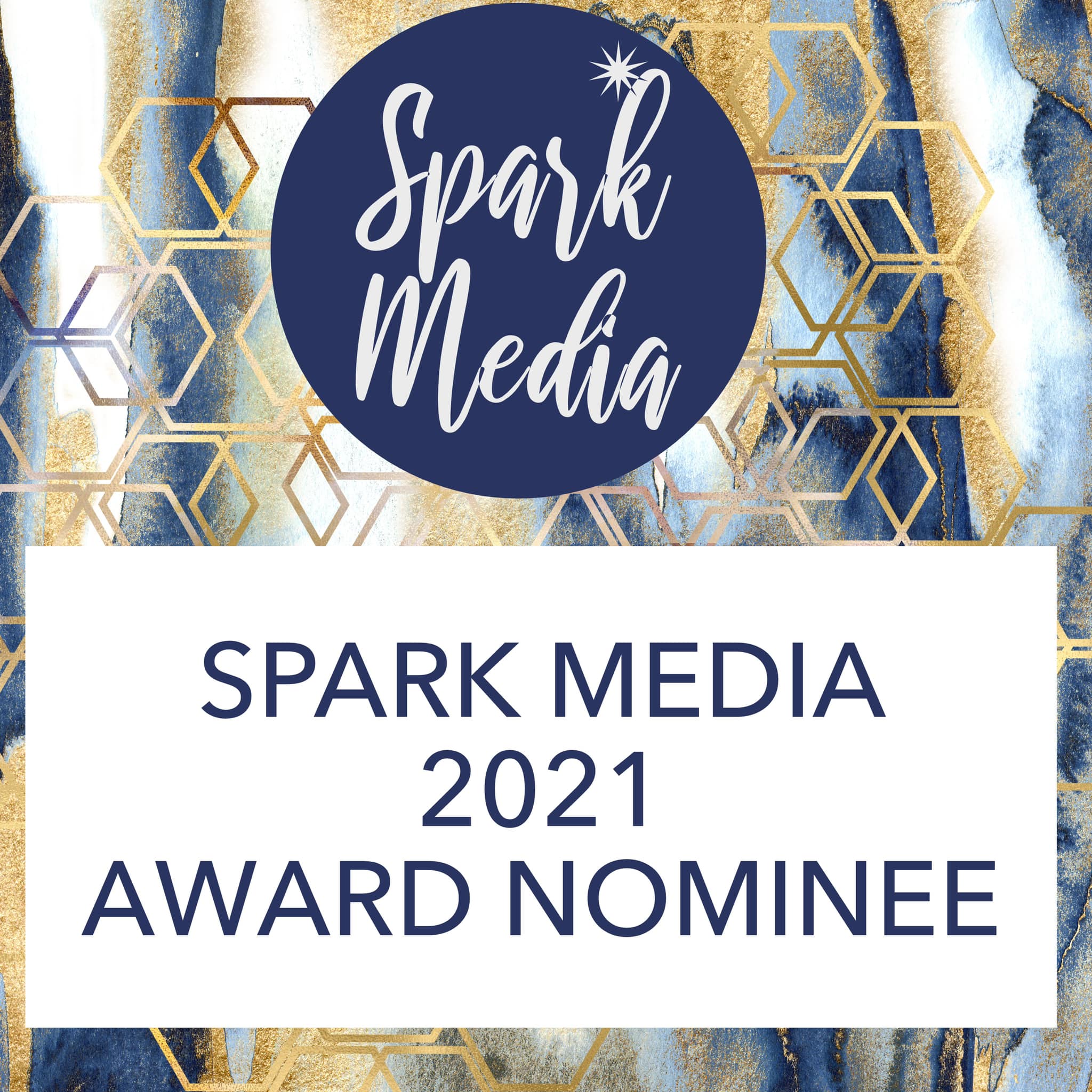 spark award nominee sticker